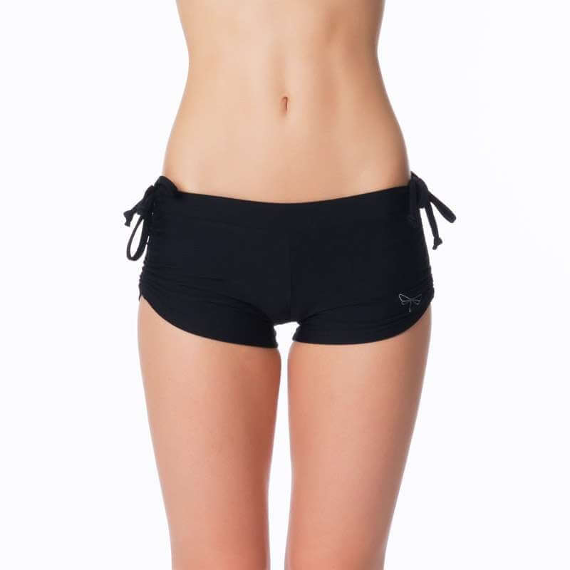 Bikram yoga shorts Michelle | Bikram yoga shorts, low rise yoga shorts | Color: blue | Pole Shorts | Dragonfly Pole Dance Clothing and Bikram Hot Yoga Wear