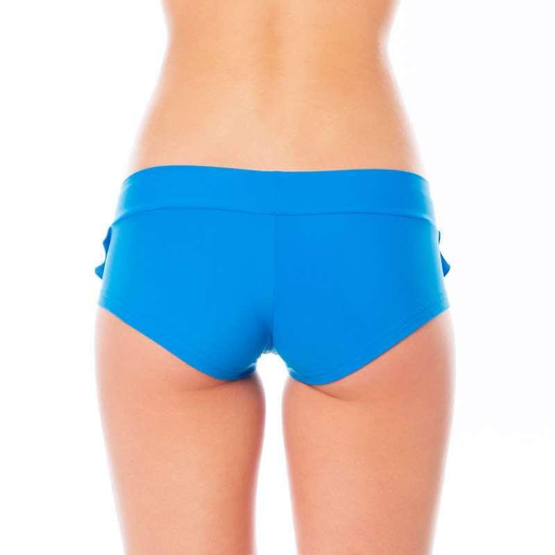 Hot pants frilled | Shorts | Color: mint | Pole Shorts | Dragonfly Pole Dance Clothing and Bikram Hot Yoga Wear