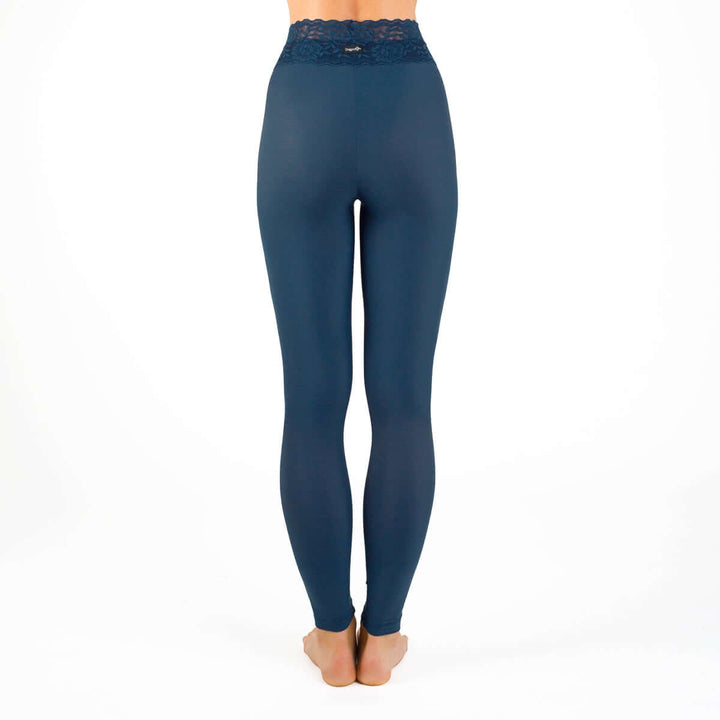 Sport leggings with lace Adriana | Leggings | Color: violet lace | Yoga Leggings | Legging en dentelle | Leggings with lace | Sportovní legíny s krajkou | Sport Leggings mit Spitze
