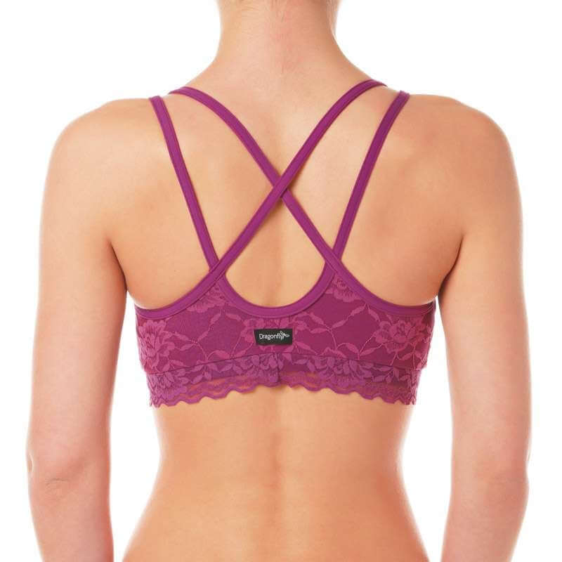 Lace sports bra Nicole | Sports bra | Color: petrol lace | Women's sports bra | Dragonfly Pole Dance Clothes and Bikram Hot Yoga Outfit