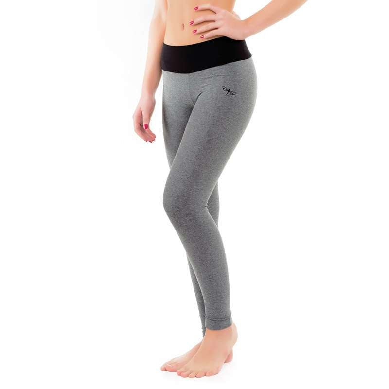 Adriana leggings Leggings Dragonfly XS grey melange / black