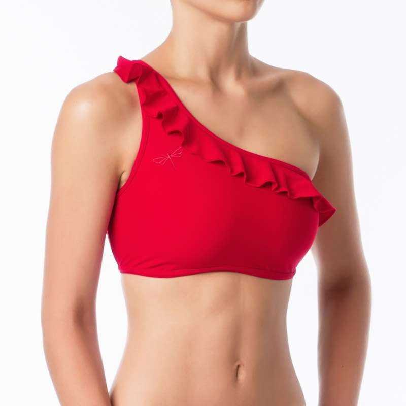 Carmen frilled Sports bra Dragonfly