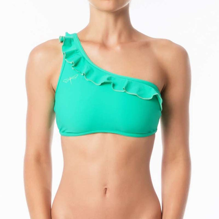 Carmen frilled Sports bra Dragonfly XS mint