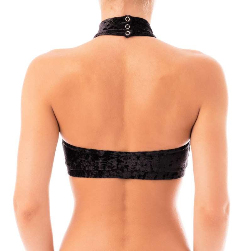 Lisette top velvet Sports bra Dragonfly