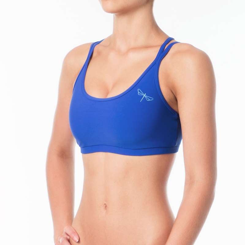 Nicole top Sports bra Dragonfly XS blue