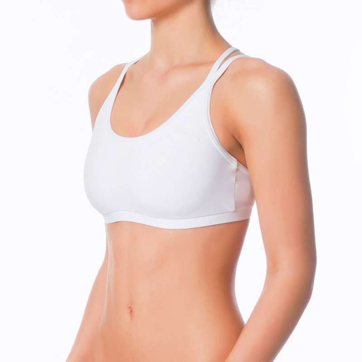 Nicole top Sports bra Dragonfly XS white