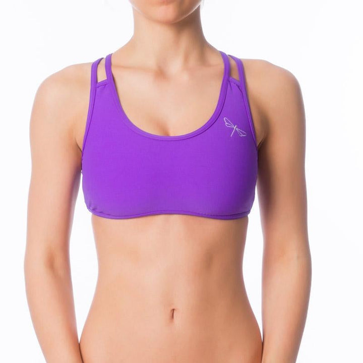 Xenia sports bra Sports bra Dragonfly XS violet